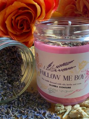 Follow Me Boy Candle