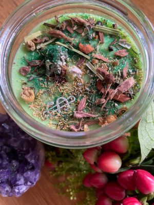 Money Drawing Candle