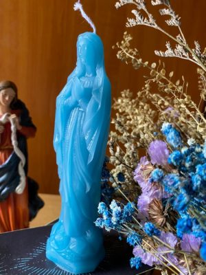 Mother Mary Candle (Blue)